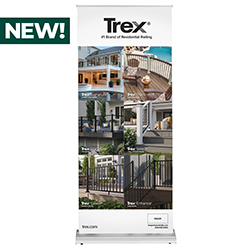 COBRAND TREX - DELUXE RETRACTABLE BANNER