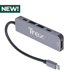 TREX - ZING USB-C 5-PORT HUB