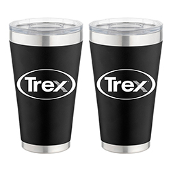 TREX - PINT TUMBLER - 16oz / BLACK