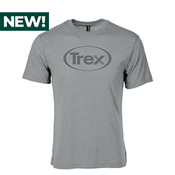 TREX - TRI-BLEND TEE, GREY HEATHER