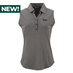 TREX - C&B ECO SLEEVELESS POLO, LADIES