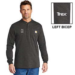 COBRAND TREX CARHARTT L/S HENLEY T-SHIRT - MEN'S