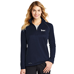 TREX - EDDIE BAUER 1/2 ZIP SMOOTH FLEECE BASE LAYE