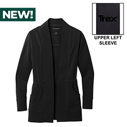 TREX - MICROTERRY CARDIGAN, LADIES