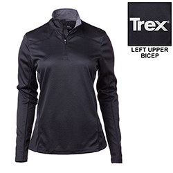 TREX - LADIES CERRADO 1/4 ZIP SHIRT